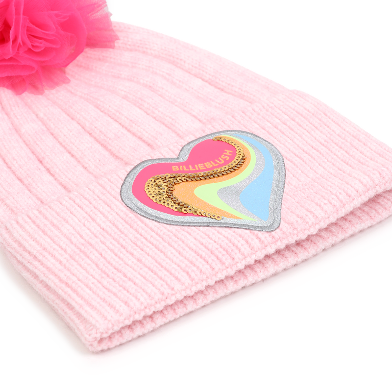 T&uuml;llm&uuml;tze mit Bommel BILLIEBLUSH 
                        M&Auml;DCHEN