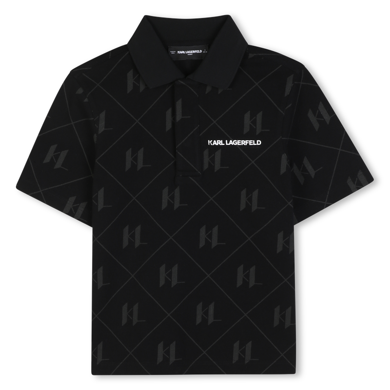 Kurzarm-Polo KARL LAGERFELD KIDS 
                        JUNGE