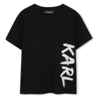Kurz&auml;rmeliges t-shirt KARL LAGERFELD KIDS 
                    JUNGE
