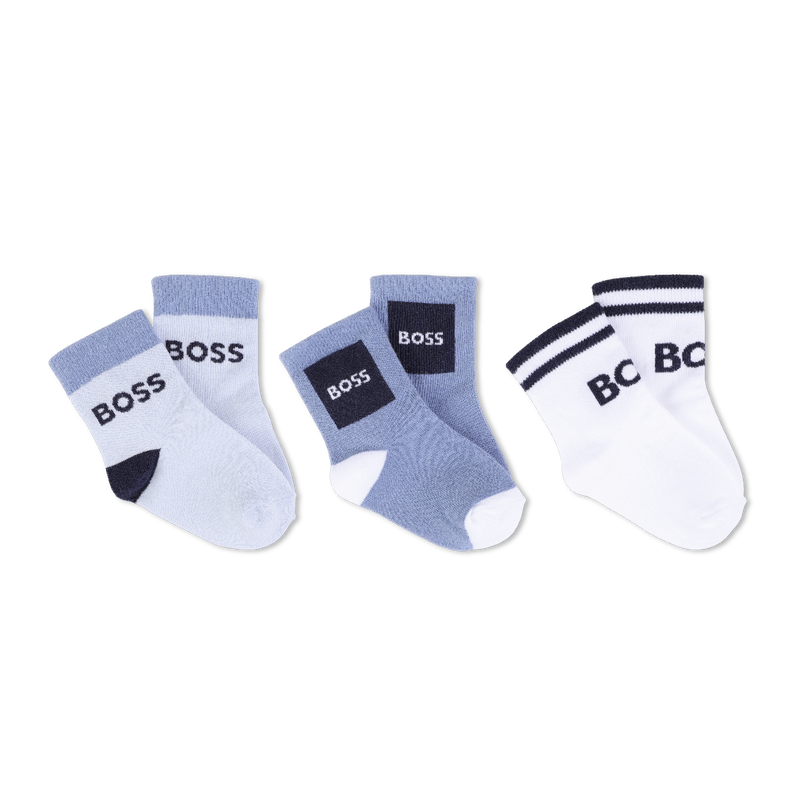 SET MIT 3 PAAR SOCKEN BOSS 
                        JUNGE