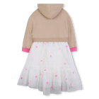 Kleid aus zwei Materialien BILLIEBLUSH 
                    M&Auml;DCHEN