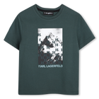 T-Shirt mit kurzen &Auml;rmeln KARL LAGERFELD KIDS 
                    JUNGE