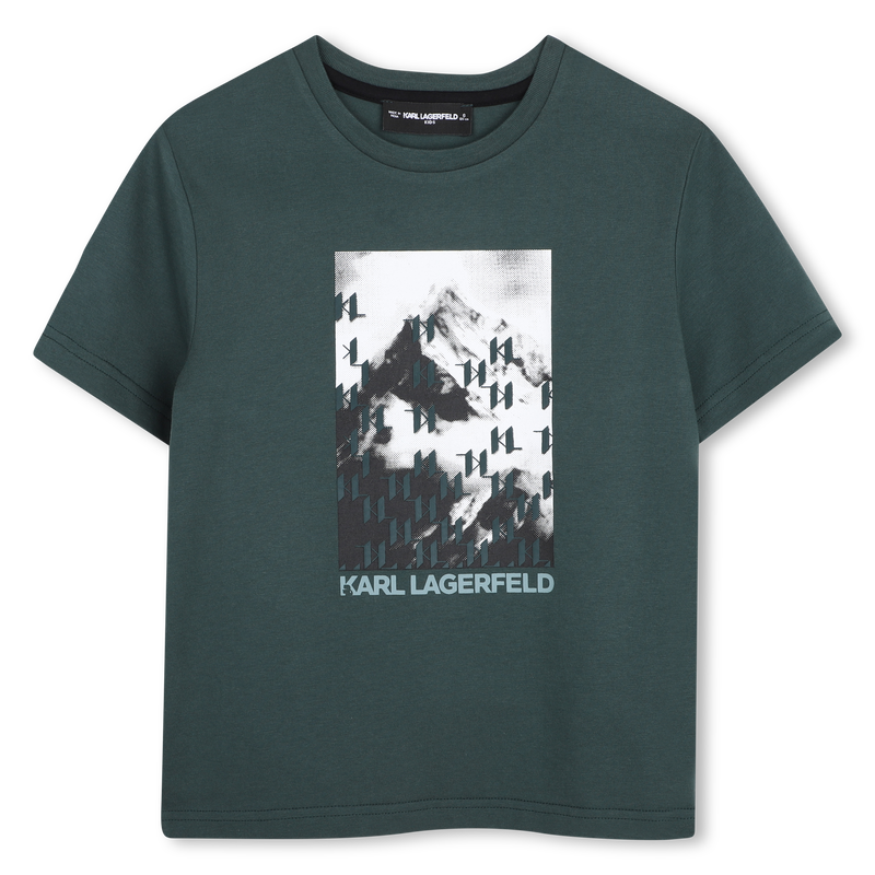 T-Shirt mit kurzen &Auml;rmeln KARL LAGERFELD KIDS 
                        JUNGE
