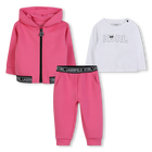 3-teiliges Jogging-Set KARL LAGERFELD KIDS 
                    M&Auml;DCHEN