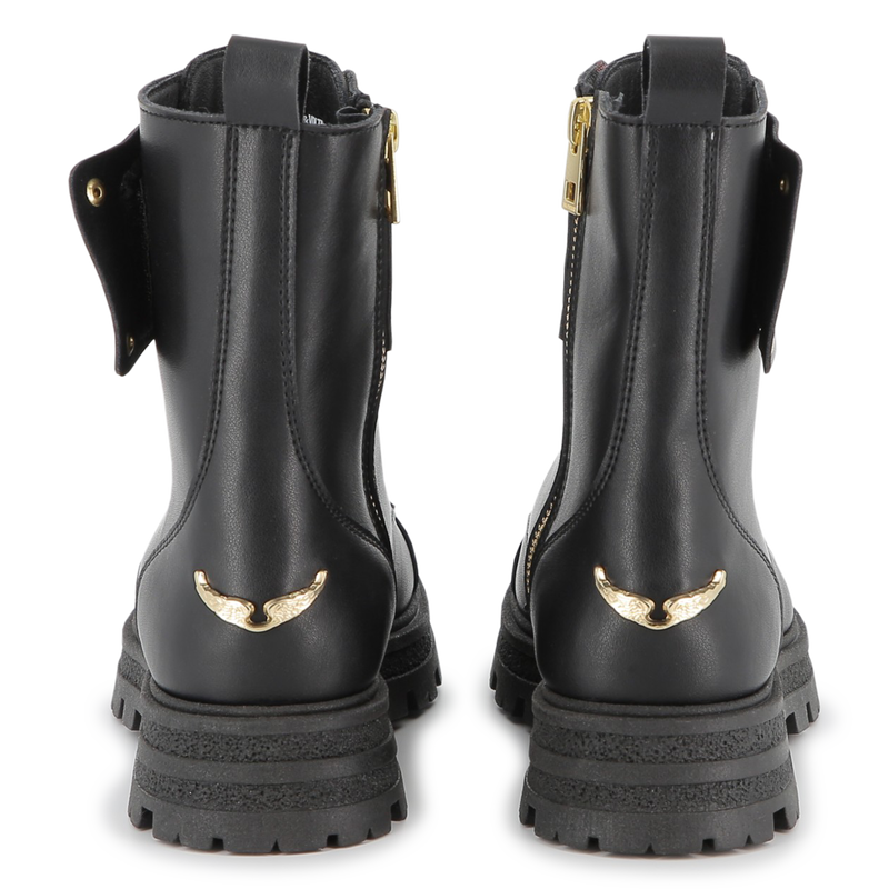 Schn&uuml;rstiefel aus Rindsleder ZADIG & VOLTAIRE 
                        M&Auml;DCHEN