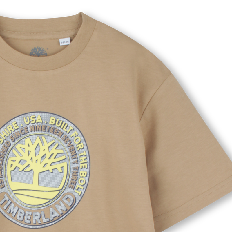 Weites T-Shirt mit Logodruck TIMBERLAND 
                        JUNGE