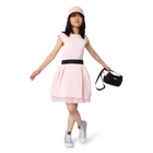 Kleid aus satin KARL LAGERFELD KIDS 
                    M&Auml;DCHEN