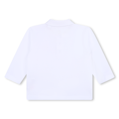 Unifarbenes Polo mit Logo TIMBERLAND JUNGE