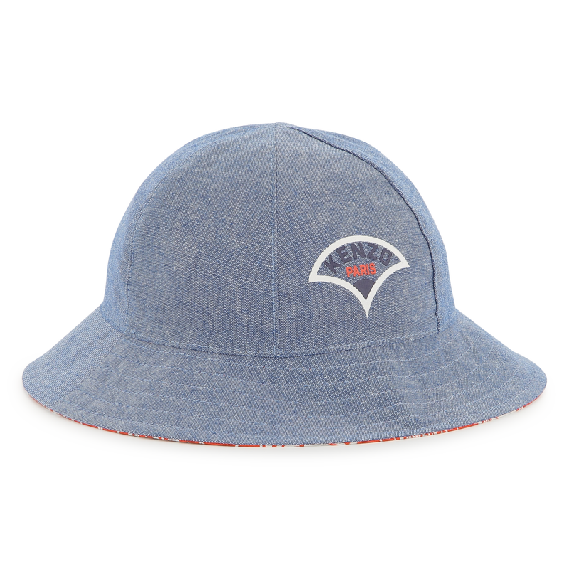 Wendbarer Baumwoll-Fischerhut KENZO KIDS 
                        UNISEX