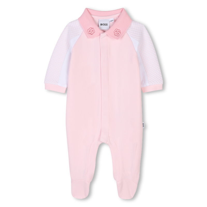 Pyjama mit Polokragen BOSS 
                        M&Auml;DCHEN