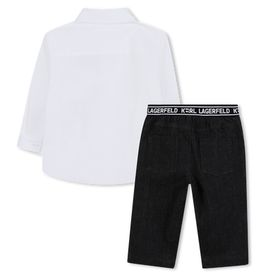 Set aus Hemd und Hose KARL LAGERFELD KIDS JUNGE