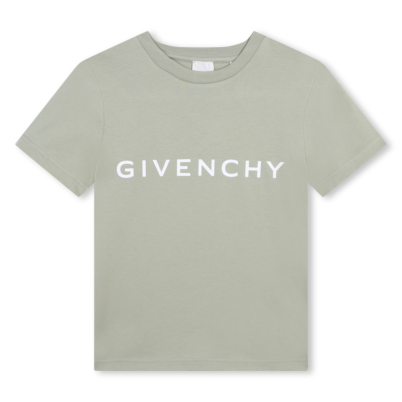 T-Shirt mit gedrucktem Logo GIVENCHY 
                        JUNGE