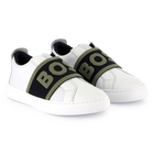 Stretchsneaker aus 2 Materialien BOSS 
                    JUNGE