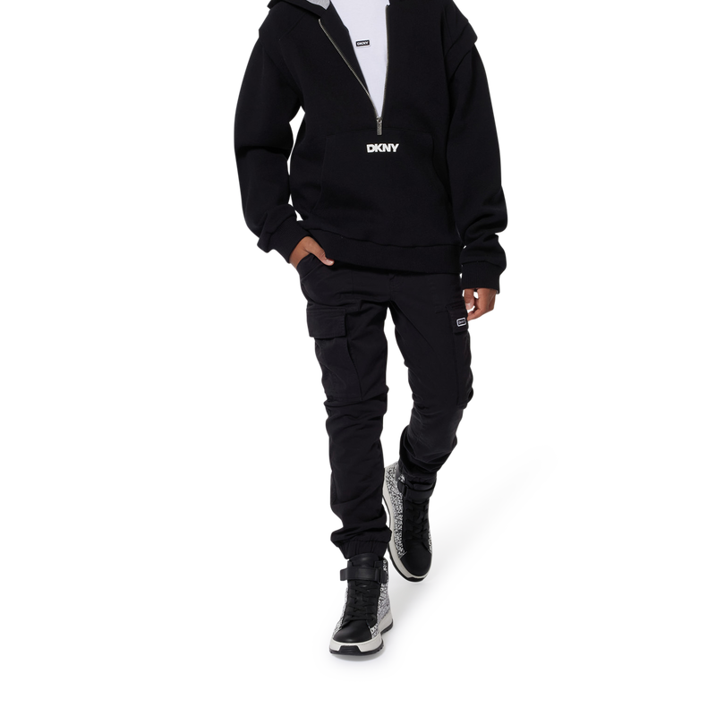 Baumwoll-Hose mit Taschen DKNY 
                        JUNGE