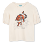 Kurz&auml;rmeliges T-Shirt KENZO KIDS 
                    M&Auml;DCHEN