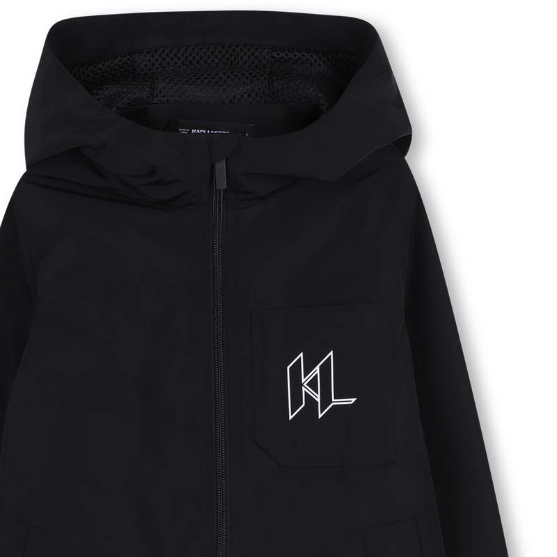 WINDJACKE MIT KAPUZE KARL LAGERFELD KIDS 
                        JUNGE