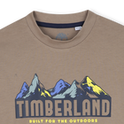 Lang&auml;rmeliges T-Shirt aus Jersey TIMBERLAND 
                    JUNGE
