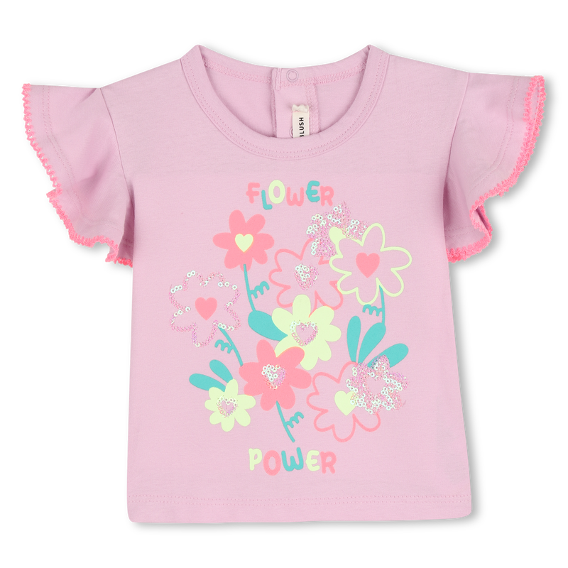 KURZ&Auml;RMELIGES T-SHIRT BILLIEBLUSH 
                        M&Auml;DCHEN