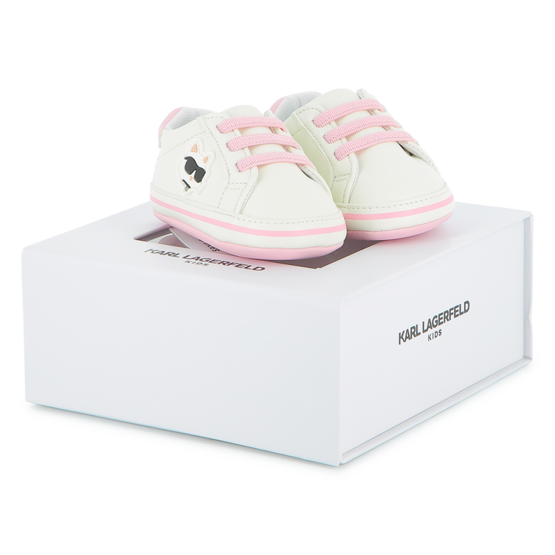 Kunst-Sneaker KARL LAGERFELD KIDS 
                        M&Auml;DCHEN