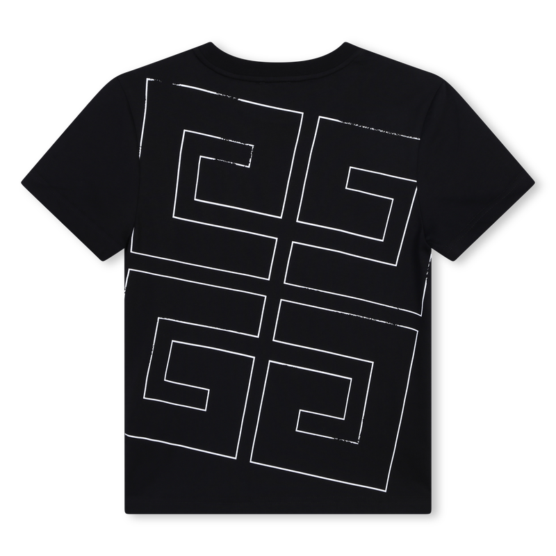T-Shirt mit Sternen und Logos GIVENCHY 
                        JUNGE