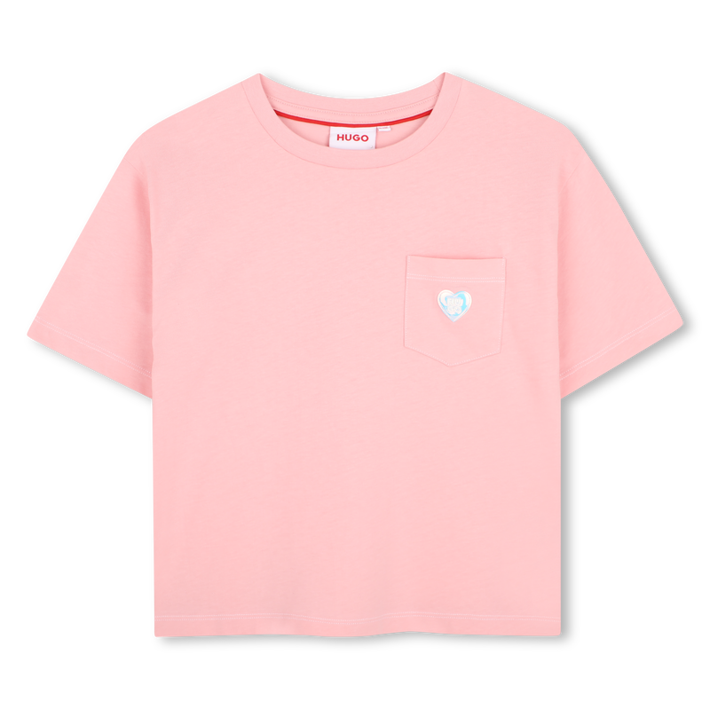 T-Shirt mit kurzen &Auml;rmeln HUGO 
                        M&Auml;DCHEN