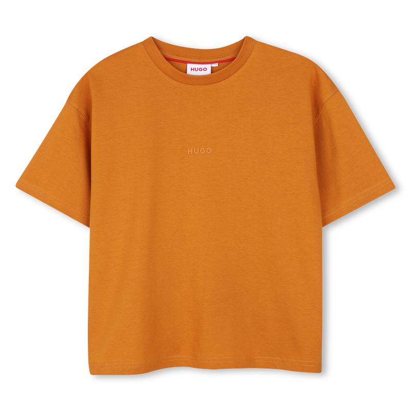 T-Shirt mit kurzen &Auml;rmeln HUGO 
                        JUNGE