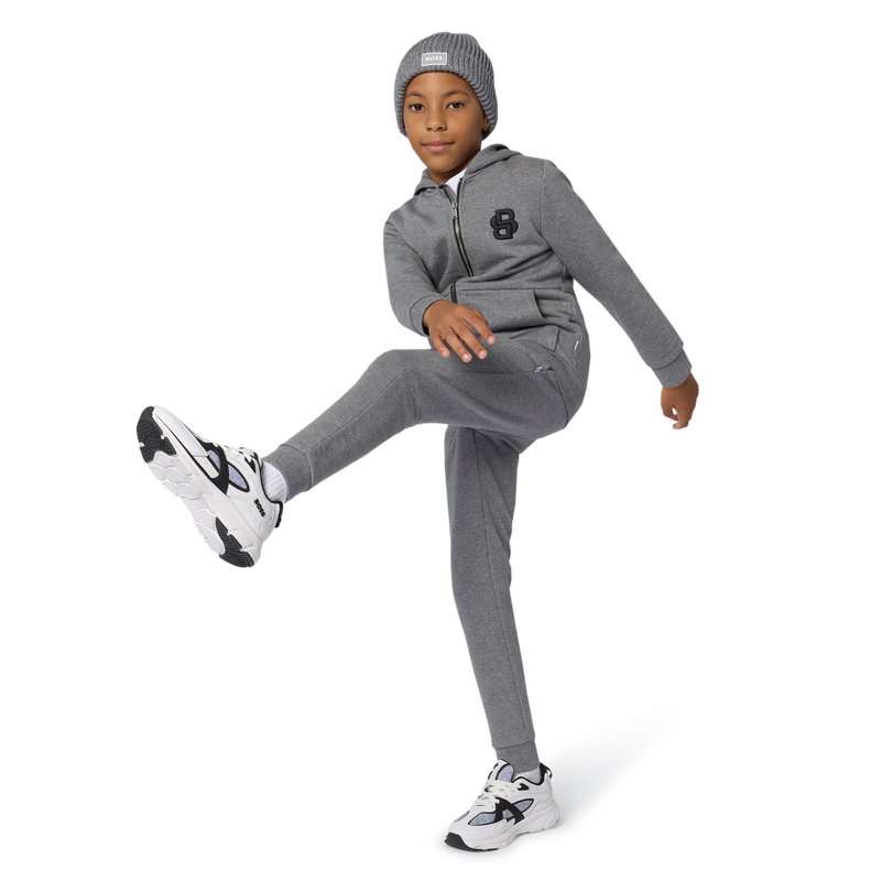 Strickm&uuml;tze mit Abzeichen BOSS 
                        JUNGE