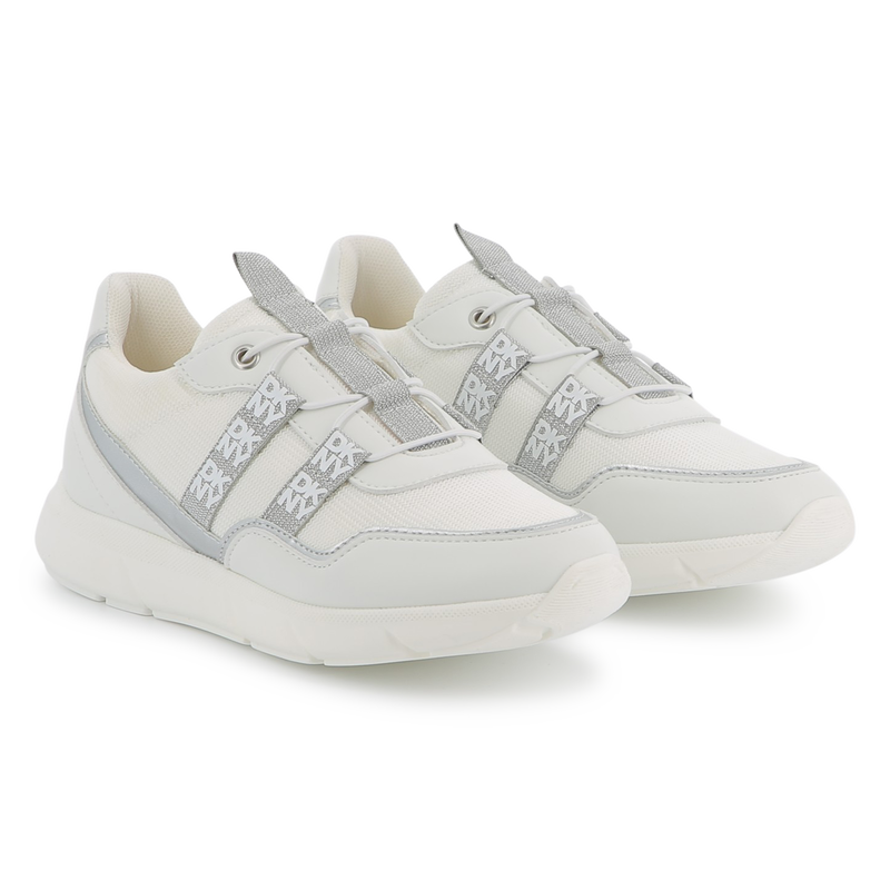 Sneaker aus zwei Materialien DKNY 
                        M&Auml;DCHEN
