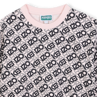 Kleid aus Fleece KENZO KIDS 
                    M&Auml;DCHEN