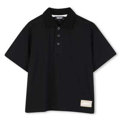 KURZ&Auml;RMELIGES POLOSHIRT DKNY JUNGE
