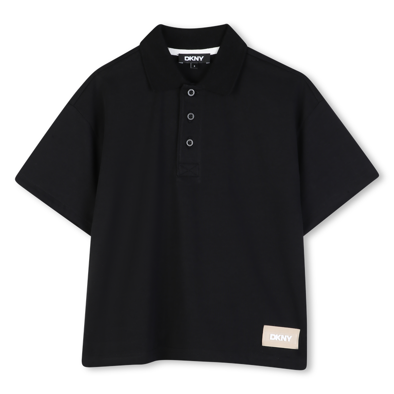 KURZ&Auml;RMELIGES POLOSHIRT DKNY 
                        JUNGE