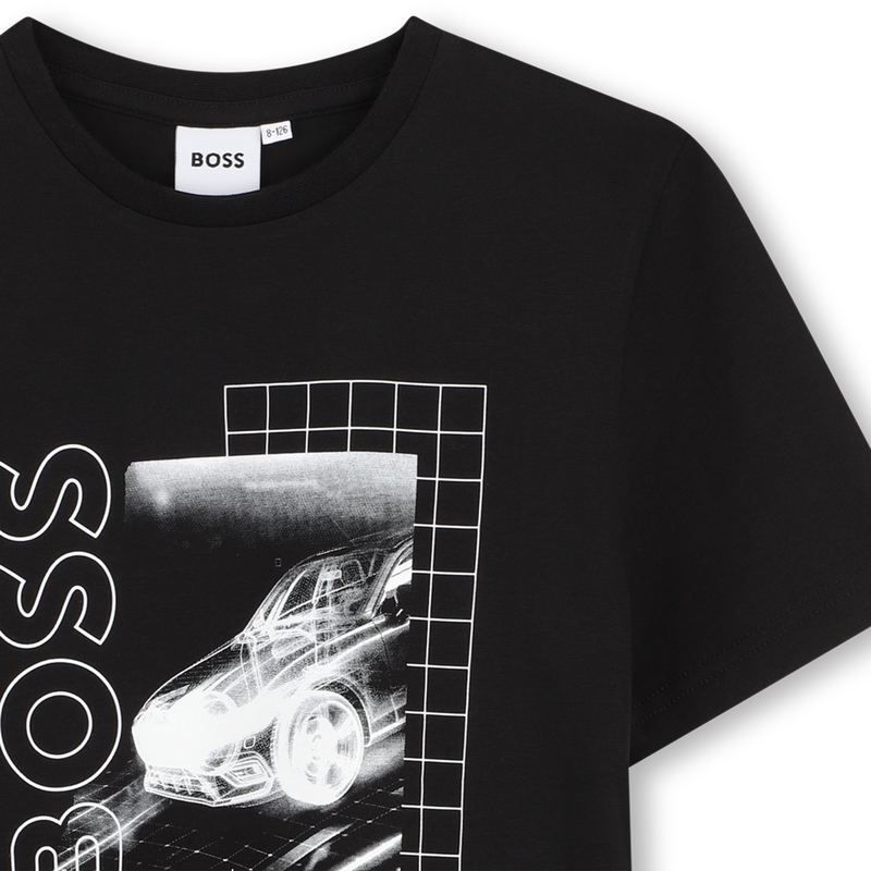 T-Shirt mit kurzen &Auml;rmeln BOSS 
                        JUNGE