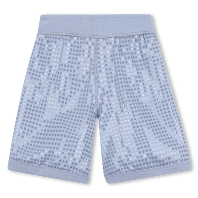 Baumwoll-Shorts mit Pailletten DKNY M&Auml;DCHEN