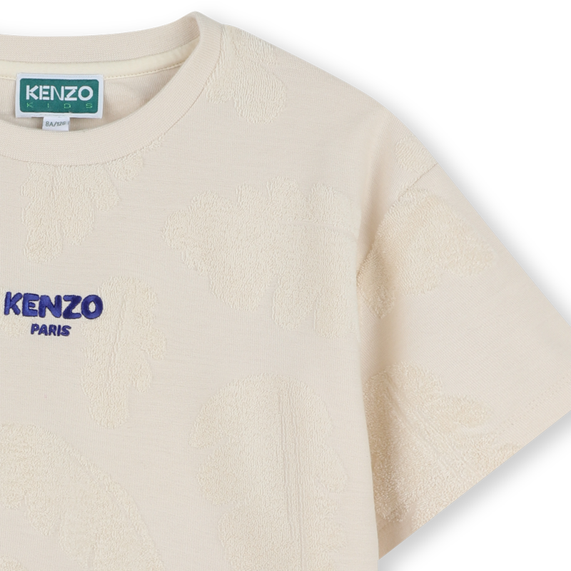 T-Shirt aus Frottee KENZO KIDS 
                        JUNGE