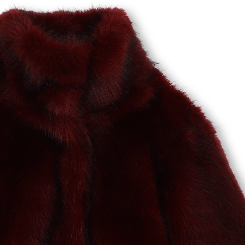Flauschiger Fleece-Mantel CHLOE 
                        M&Auml;DCHEN