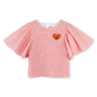 Baumwoll-Bluse KENZO KIDS 
                    M&Auml;DCHEN