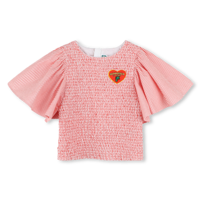 Baumwoll-Bluse KENZO KIDS M&Auml;DCHEN