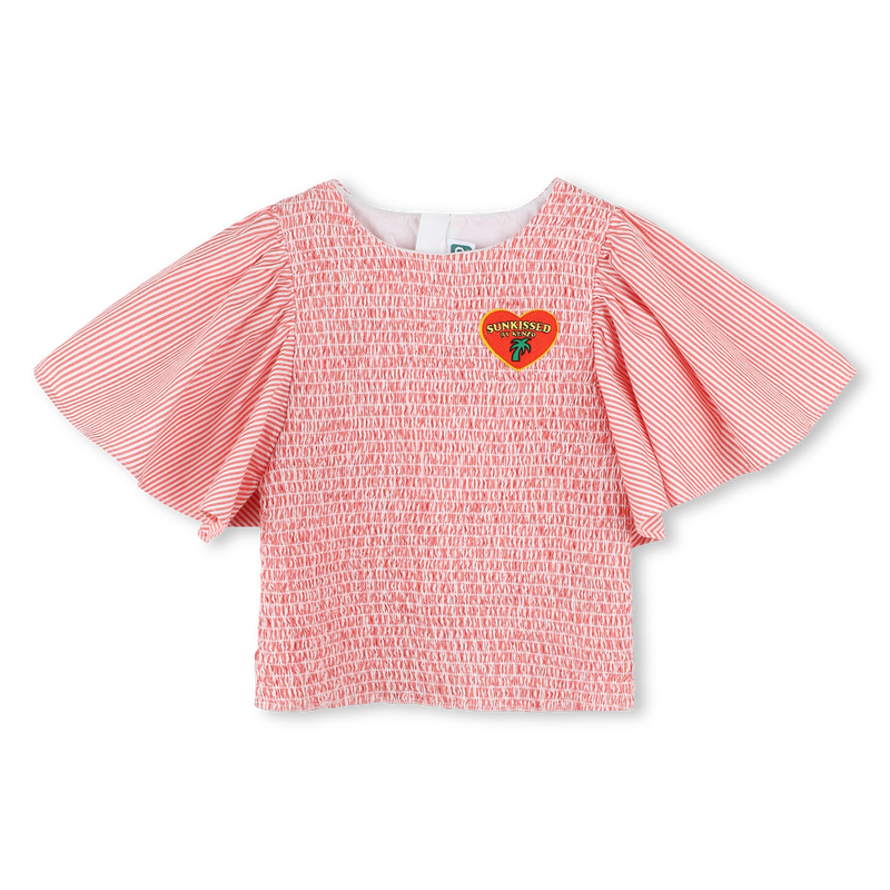 Baumwoll-Bluse KENZO KIDS 
                        M&Auml;DCHEN