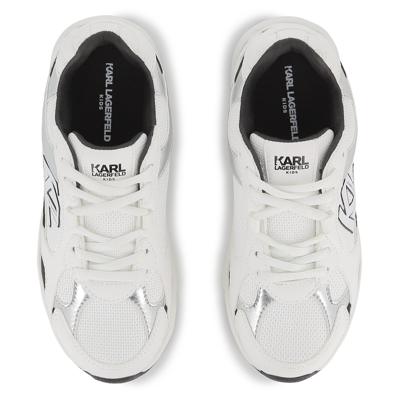 Sneaker zum schn&uuml;ren KARL LAGERFELD KIDS 
                        M&Auml;DCHEN