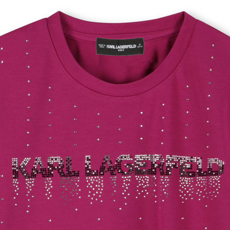 Kurz&auml;rmeliges T-Shirt KARL LAGERFELD KIDS 
                        M&Auml;DCHEN