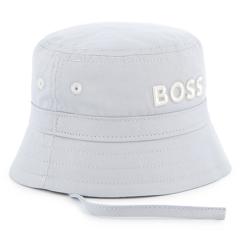 Baumwoll-Sonnenhut mit B&auml;ndern BOSS 
                        JUNGE