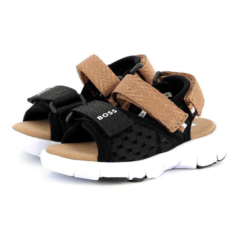 Sandalen mit Klettverschluss BOSS 
                        JUNGE