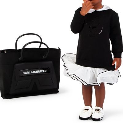 Kleid mit T&uuml;t&uuml; KARL LAGERFELD KIDS M&Auml;DCHEN