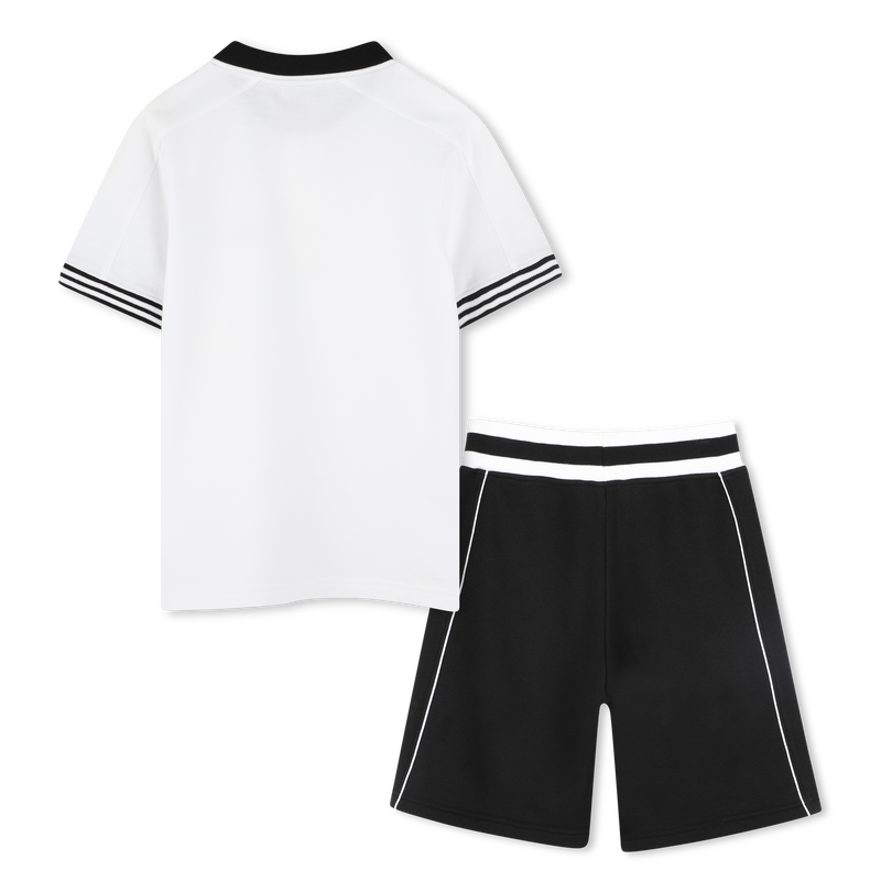 Set mit Poloshirt und Bermudas DKNY 
                        JUNGE
