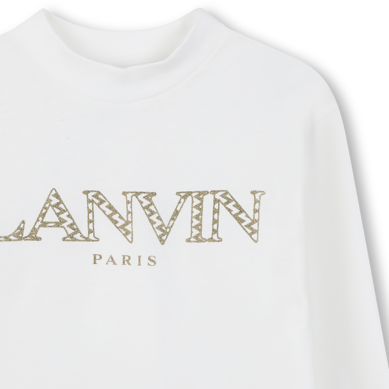 Lang&auml;rmeliges T-Shirt LANVIN 
                        M&Auml;DCHEN
