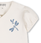T-shirt, bucket hat und latzhose KENZO KIDS 
                    M&Auml;DCHEN