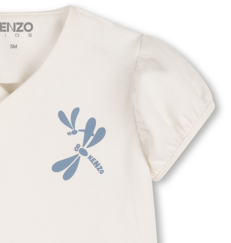 T-SHIRT, BUCKET HAT UND LATZHOSE KENZO KIDS 
                        M&Auml;DCHEN