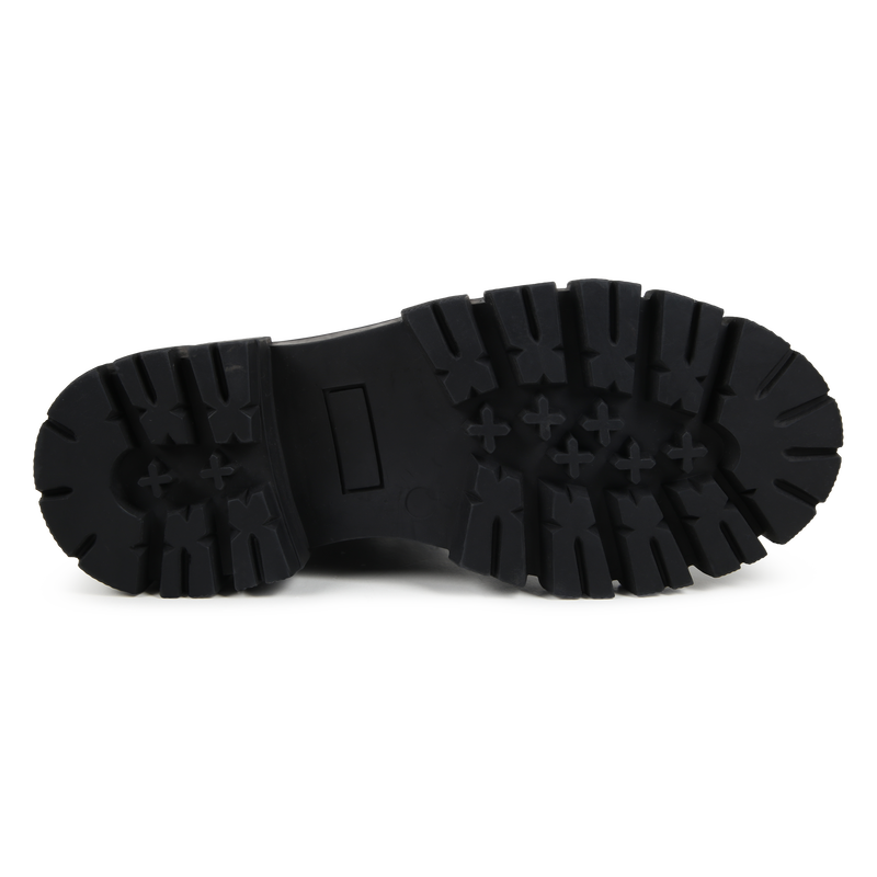 Leder-Stiefeletten mit Zipper DKNY 
                        M&Auml;DCHEN