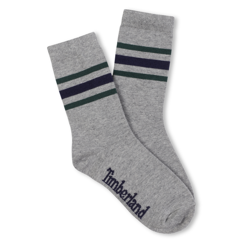 Trio-Pack mit Jacquard-Socken TIMBERLAND 
                        JUNGE