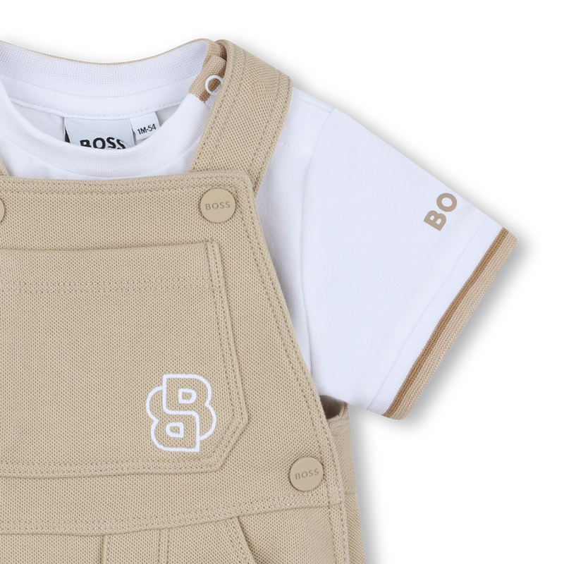 Set aus T-Shirt und Jumpsuit BOSS 
                        JUNGE